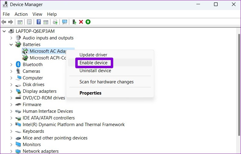 4 Ways to Fix No Battery Is Detected on Windows 11 Laptop Guiding Tech
