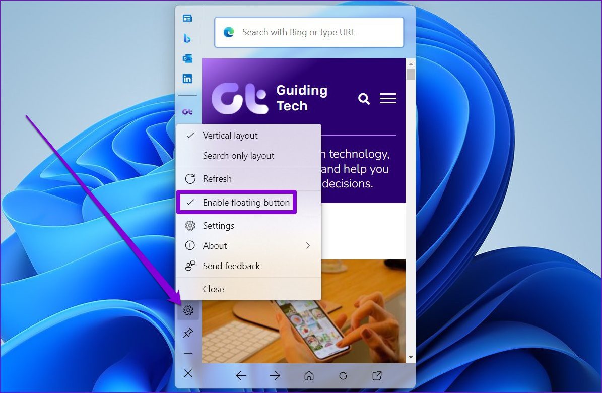 How to Use the Edge Bar in Microsoft Edge on Windows 11 Guiding Tech