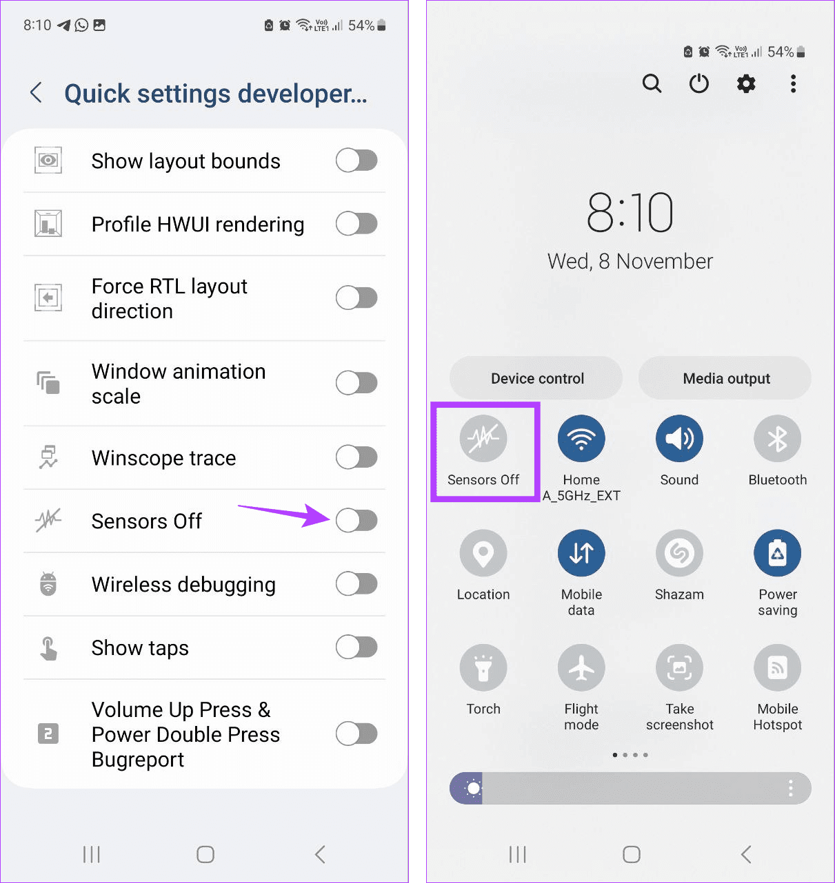 How to Turn Off Android Phone Sensors and Why You Should Do It