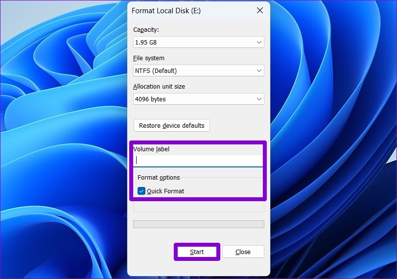 5 Ways to Format a Hard Drive on Windows 11 Guiding Tech