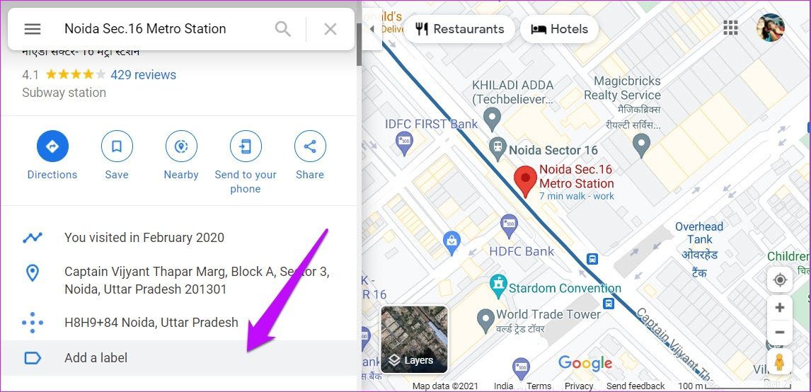 How to Add Multiple Labels on Google Maps Guiding Tech
