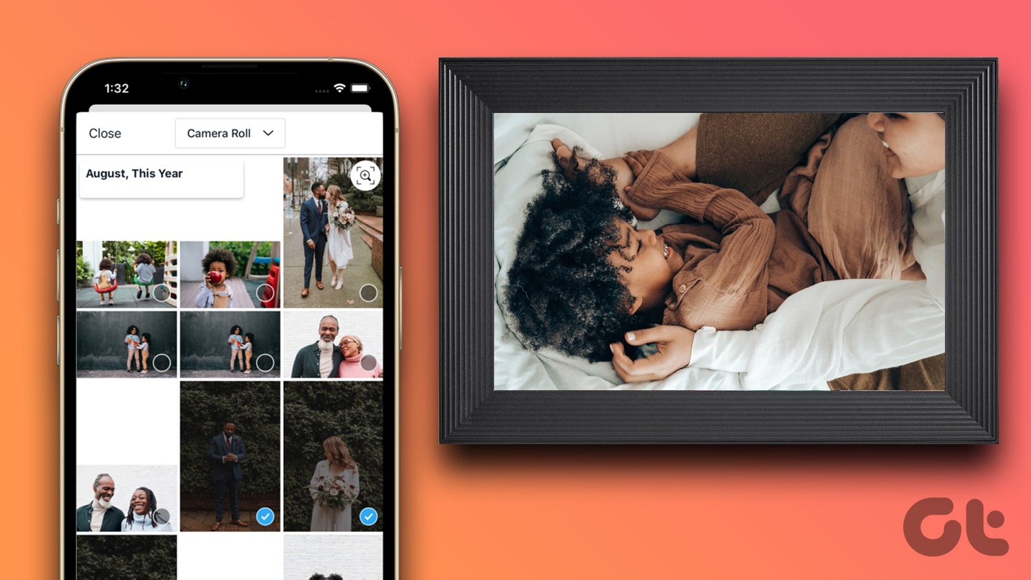 How to Add Photos to Aura Carver Digital Picture Frame Guiding Tech