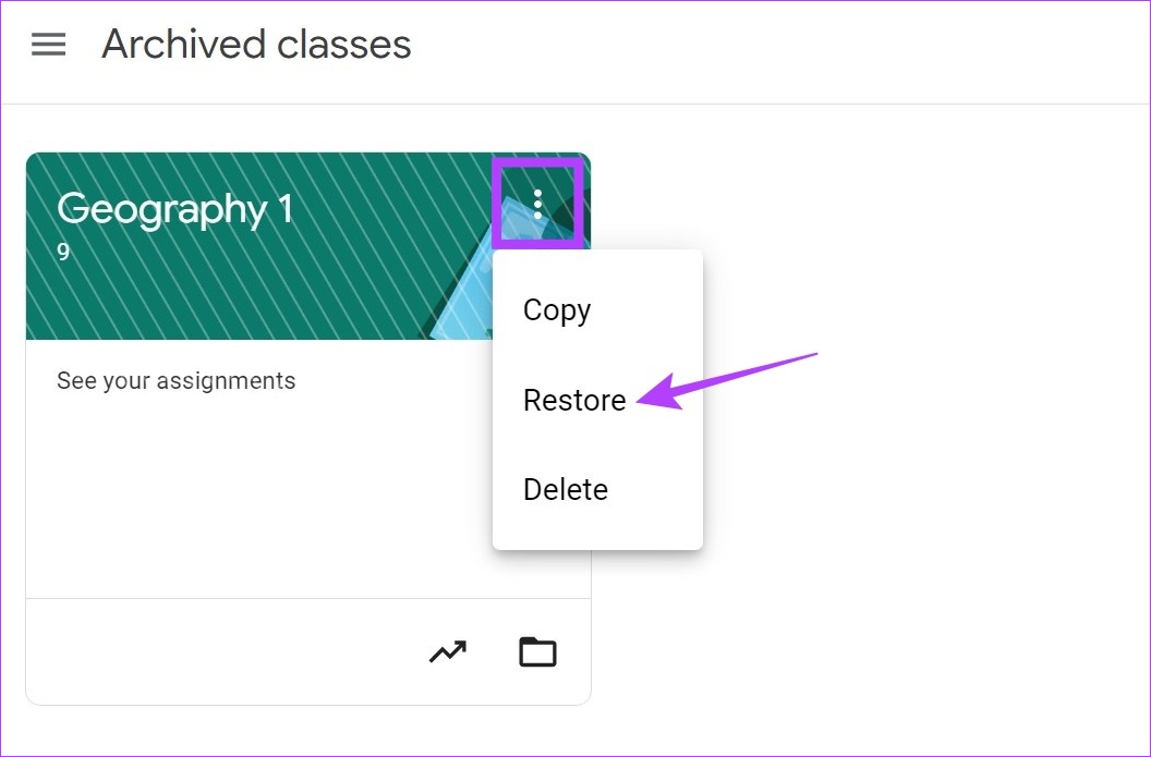 How to Archive or Delete a Class in Google Classroom Guiding Tech