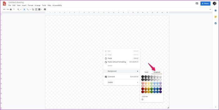 how to change google drawing background sketchupvideotutorialpart2