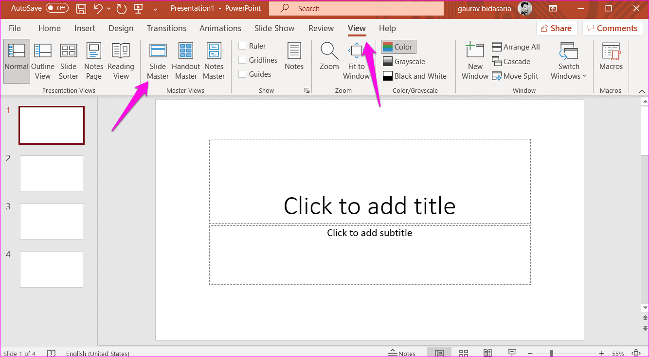 How to Create and Add Watermark in PowerPoint Slides