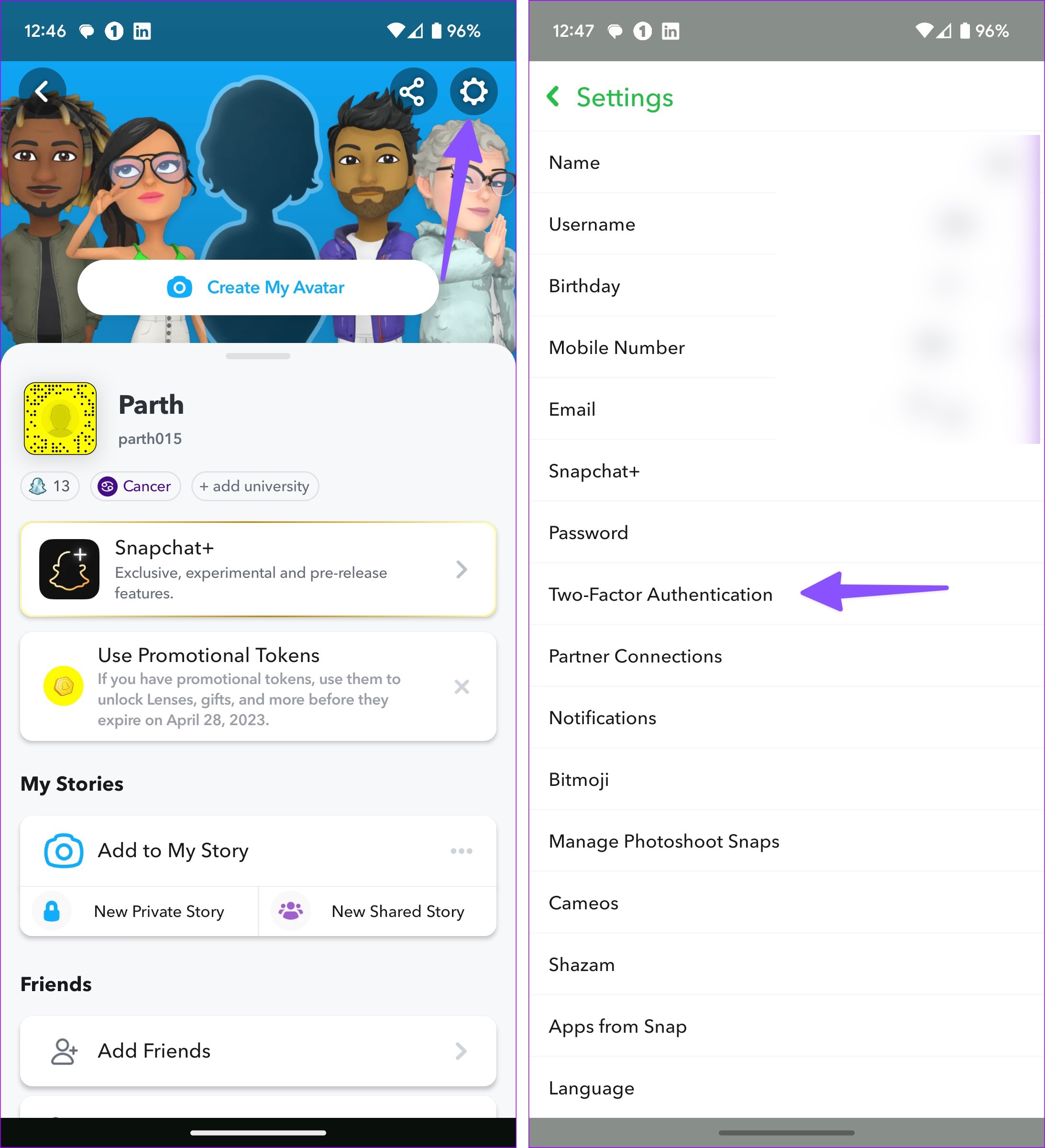 How to Remove Saved Snapchat Account on iPhone and Android Guiding Tech