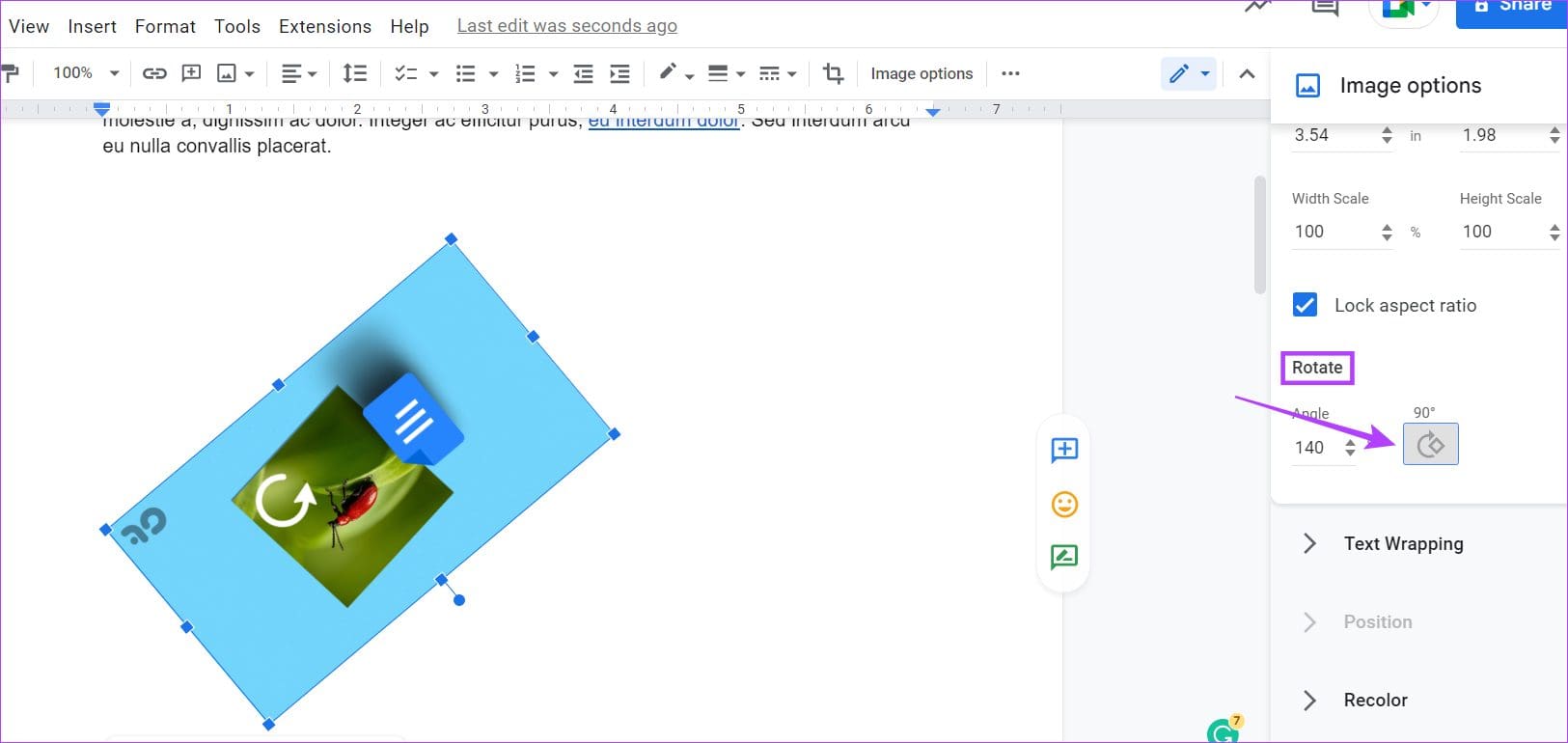 3 Ways to Rotate an Image in Google Docs Guiding Tech