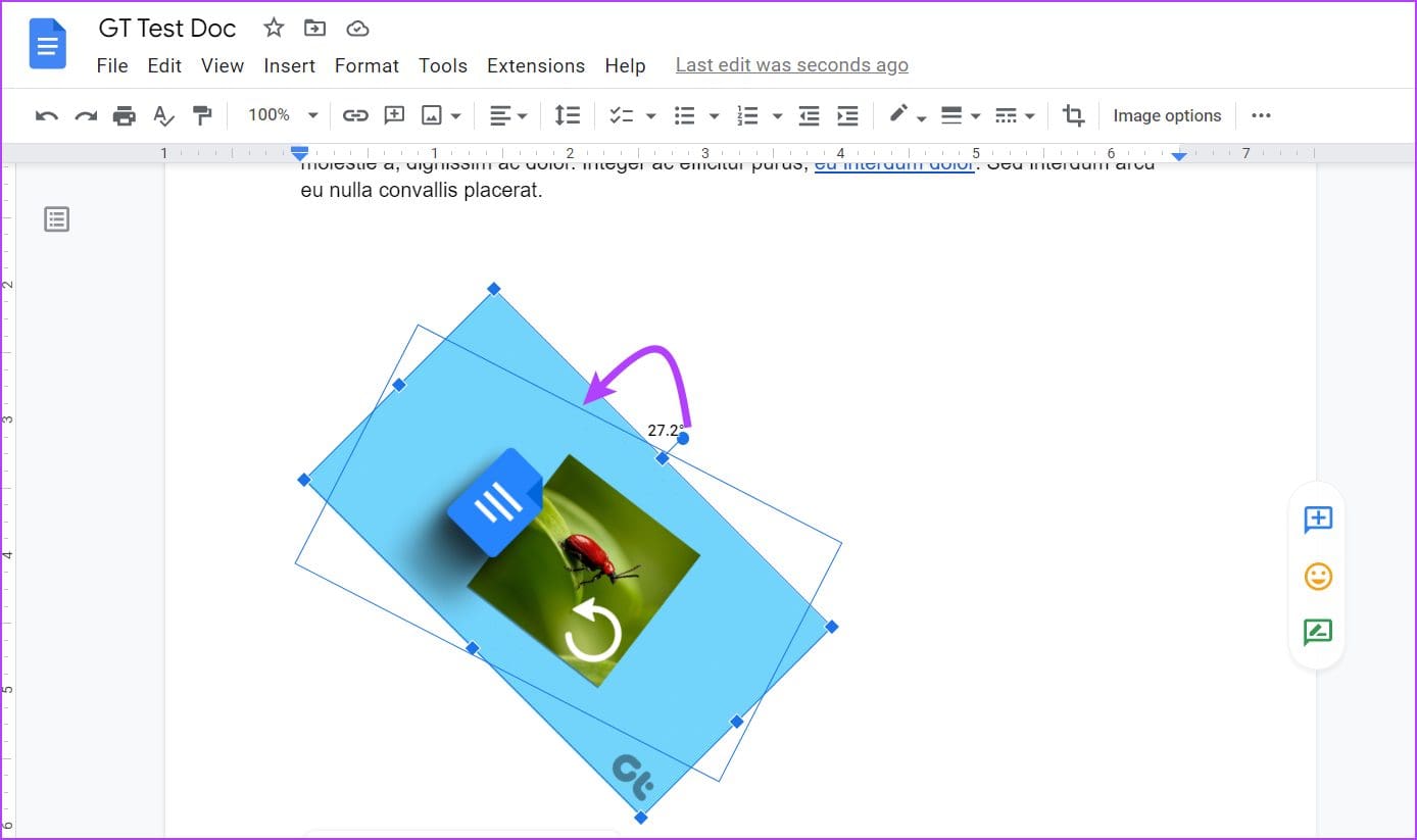 3 Ways to Rotate an Image in Google Docs Guiding Tech