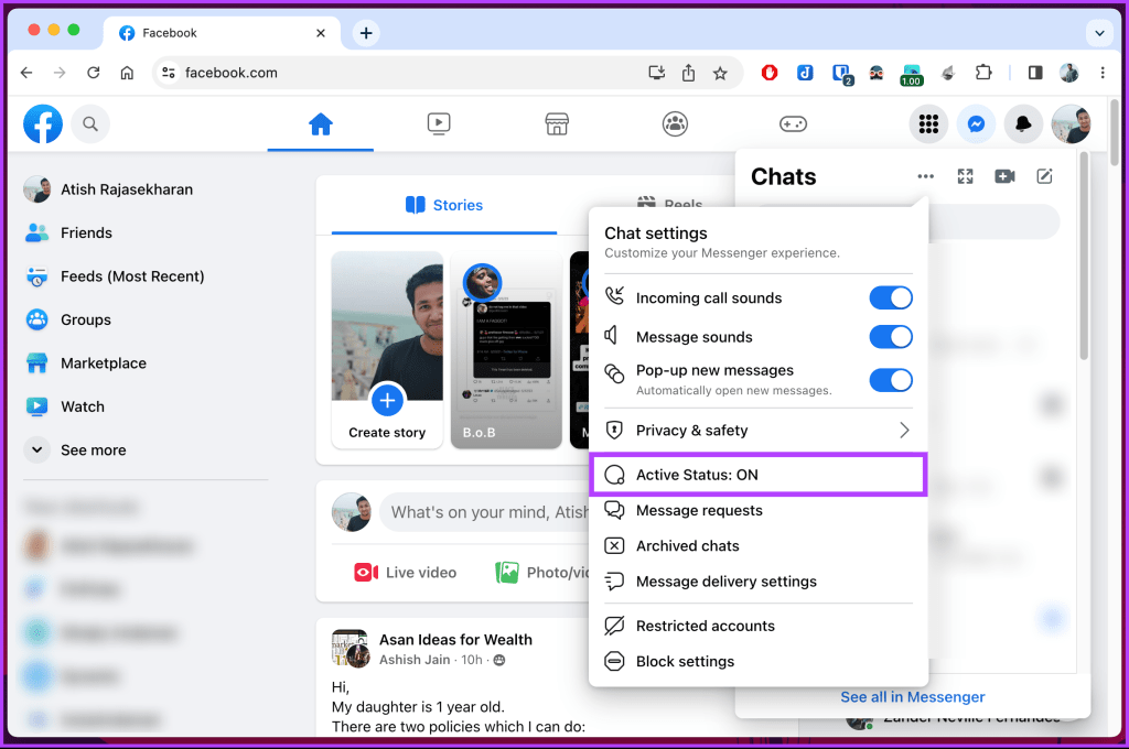 How to Turn Off Active Status on Facebook Guiding Tech