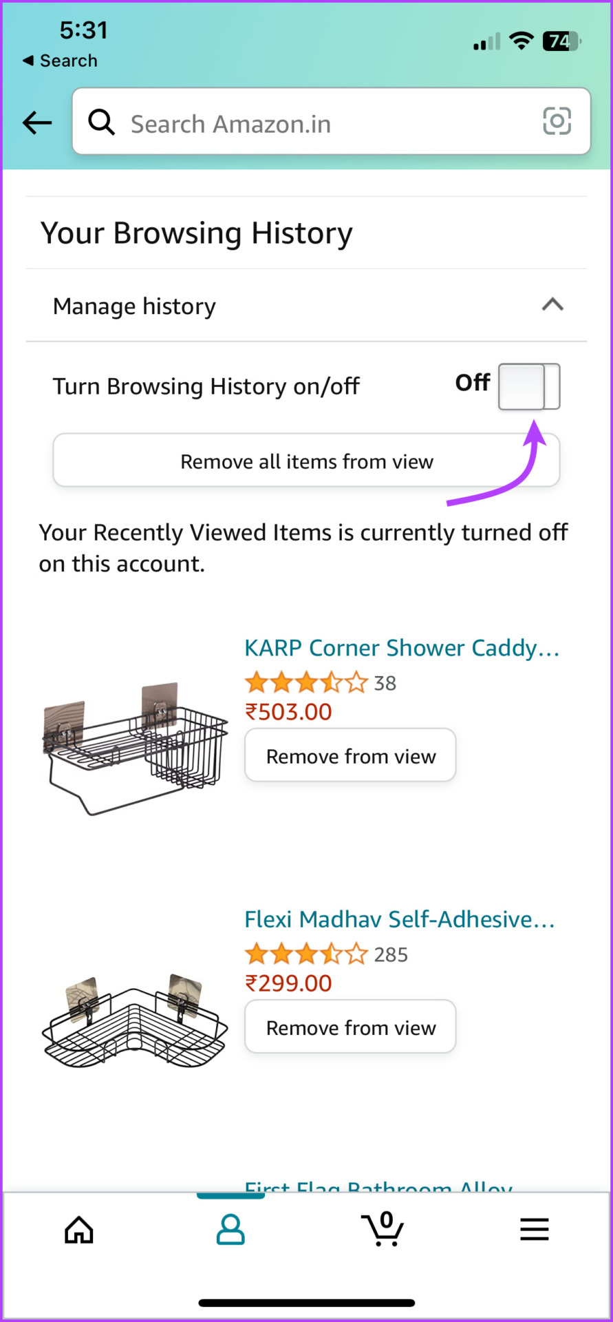 How to Clear Your Amazon Search History Guiding Tech