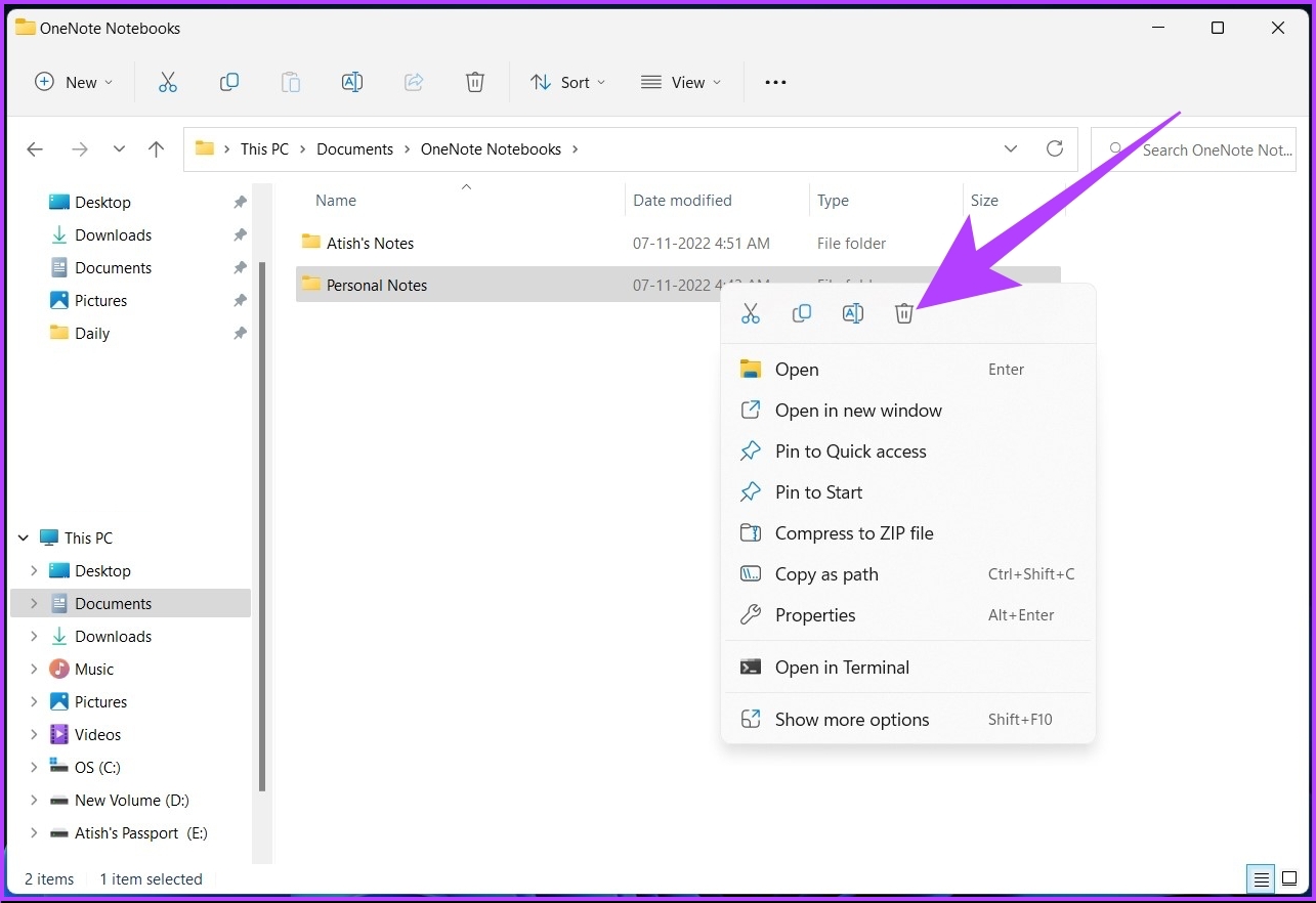 How to Delete a Notebook in Microsoft OneNote Guiding Tech