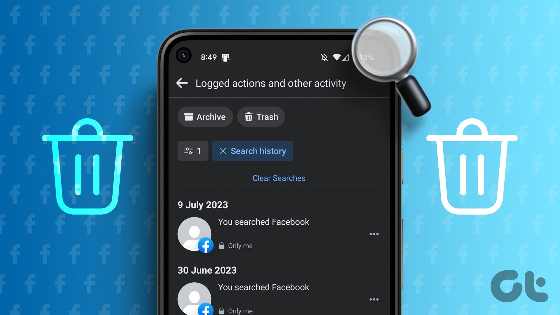 How to Clear Facebook Search Suggestions From Any Device Guiding Tech