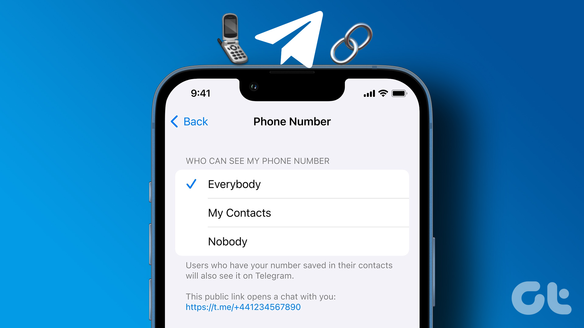 How To Create Phone Number Link On Telegram panonar