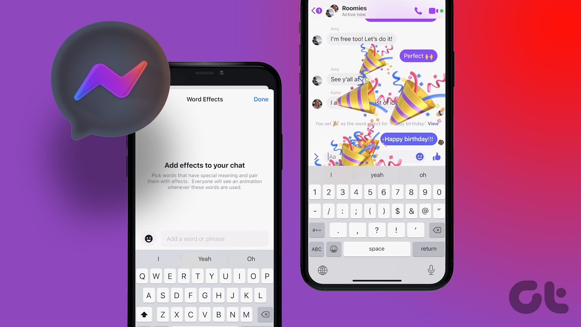 How to Add Special Effects to Words on Facebook Messenger Guiding Tech