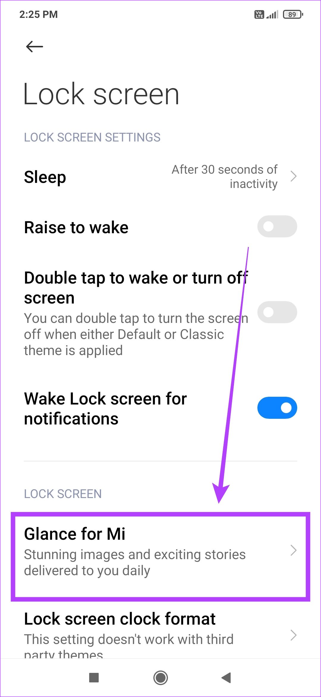 How to Turn Off Glance Lock Screen on MIUI Guiding Tech