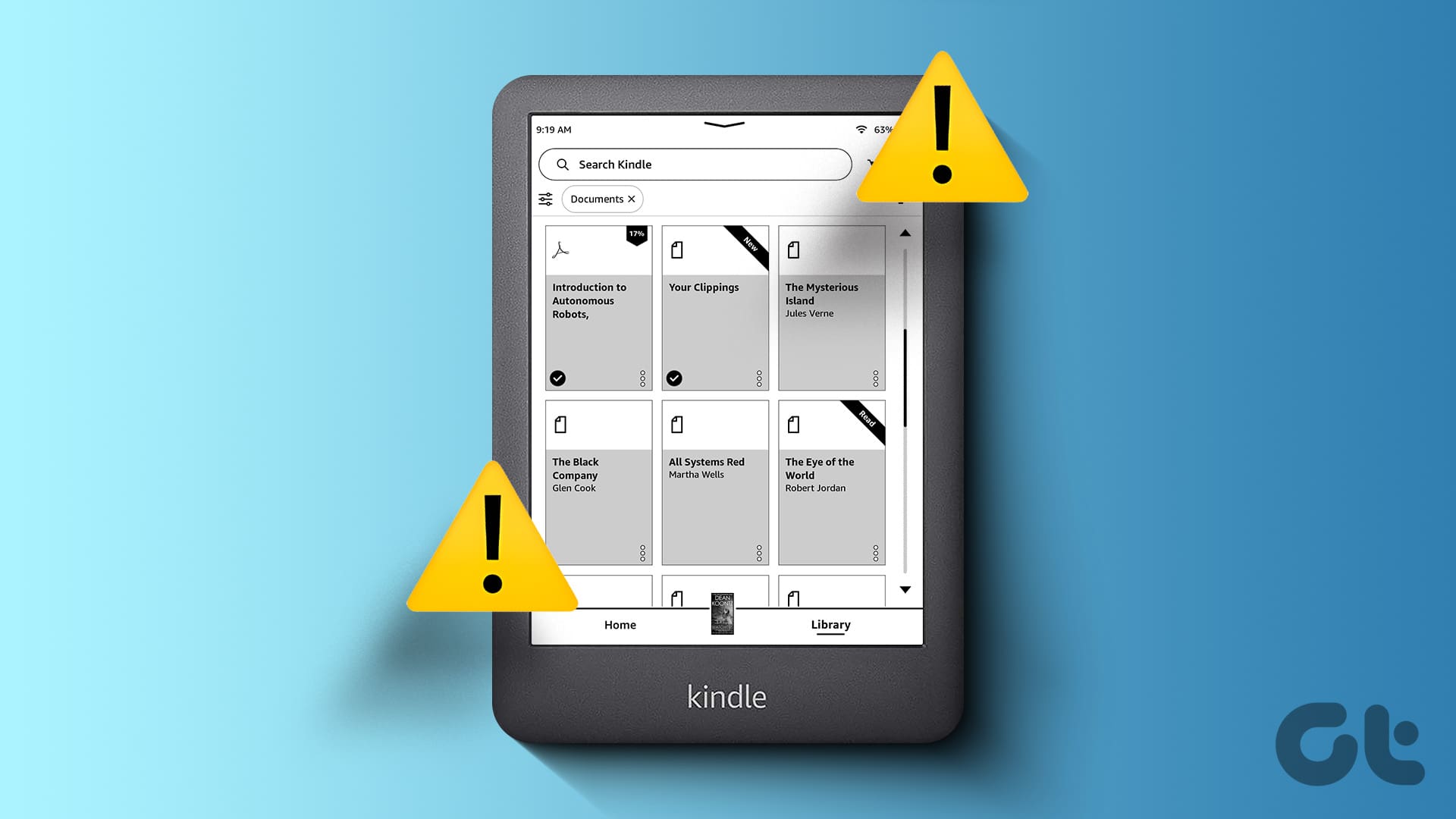 3 Fixes for Amazon Kindle Not Showing Book Covers Guiding Tech