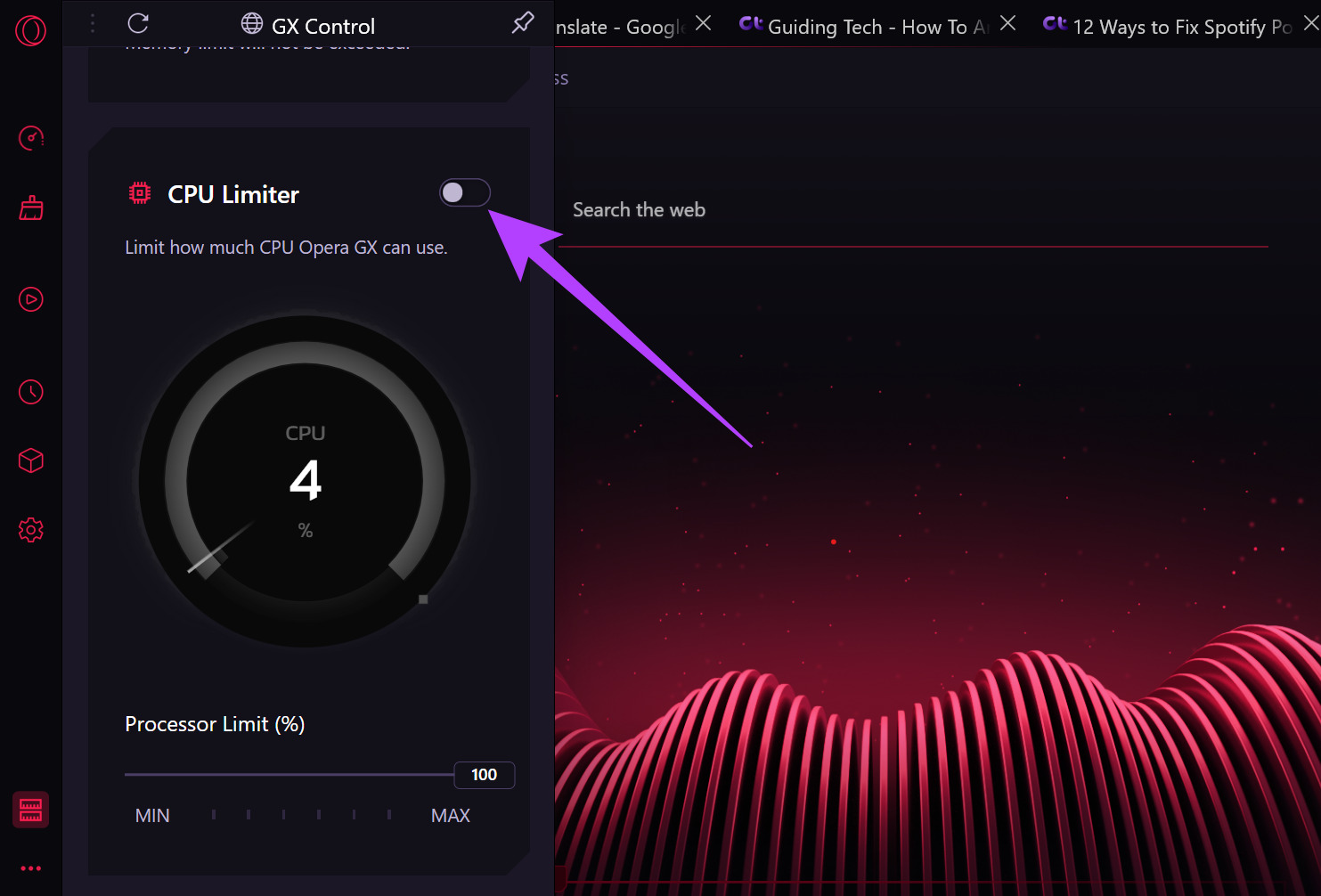 How To Limit Ram Usage In Opera Gx 10 Easy Ways guidingtech