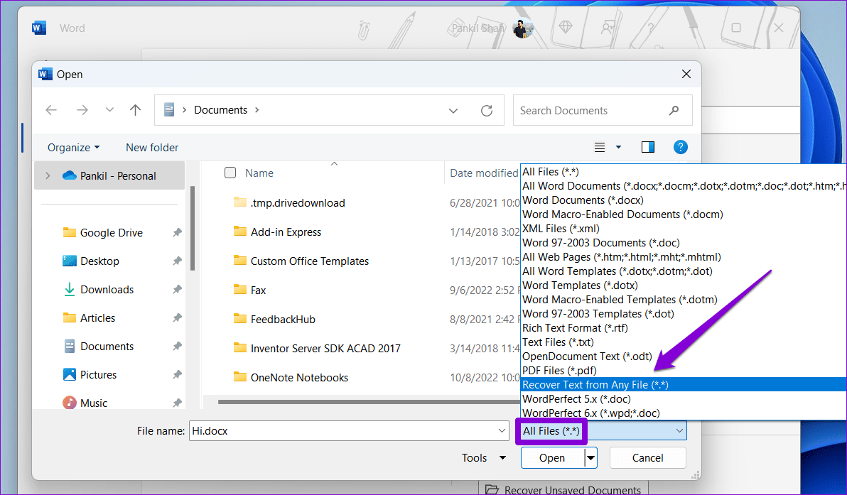 Top 6 Ways to Fix Word Found Unreadable Content Error in Windows