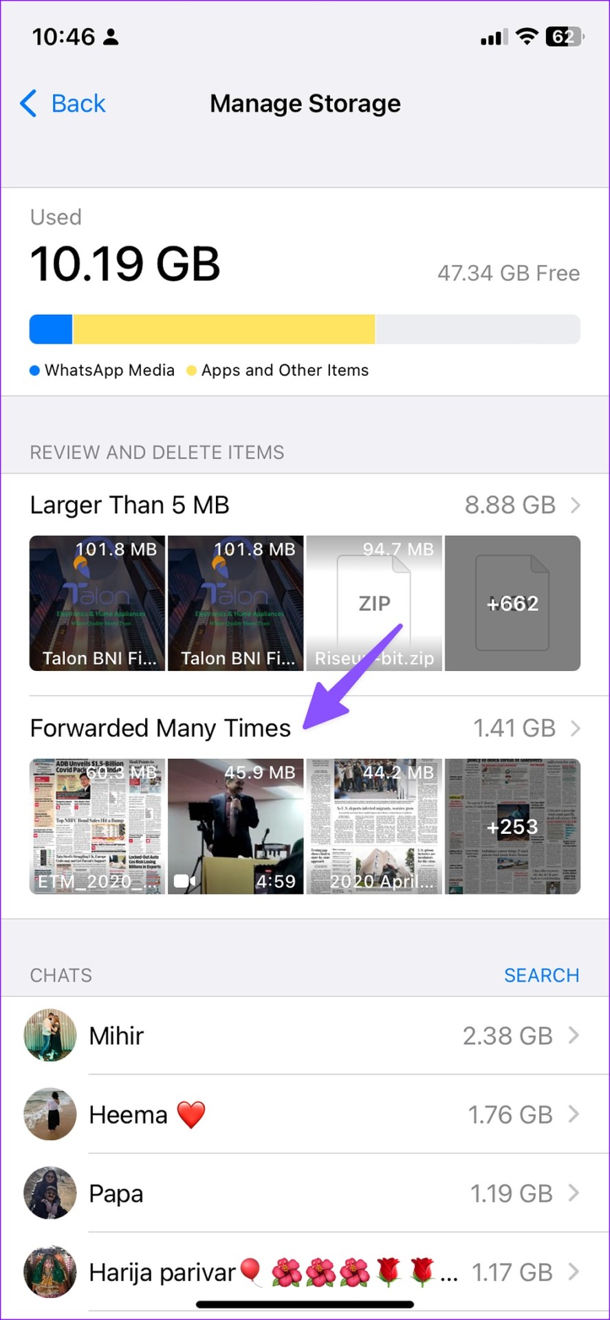 How to Reduce WhatsApp Storage on iPhone Guiding Tech