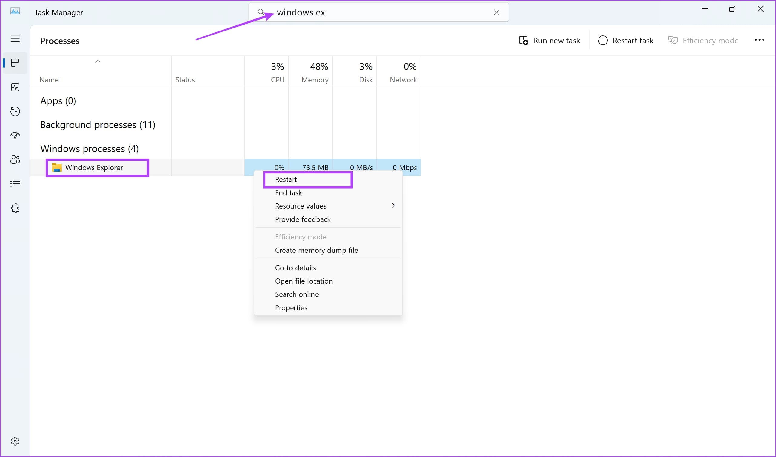 How to Restart Windows Explorer (After Killing It)