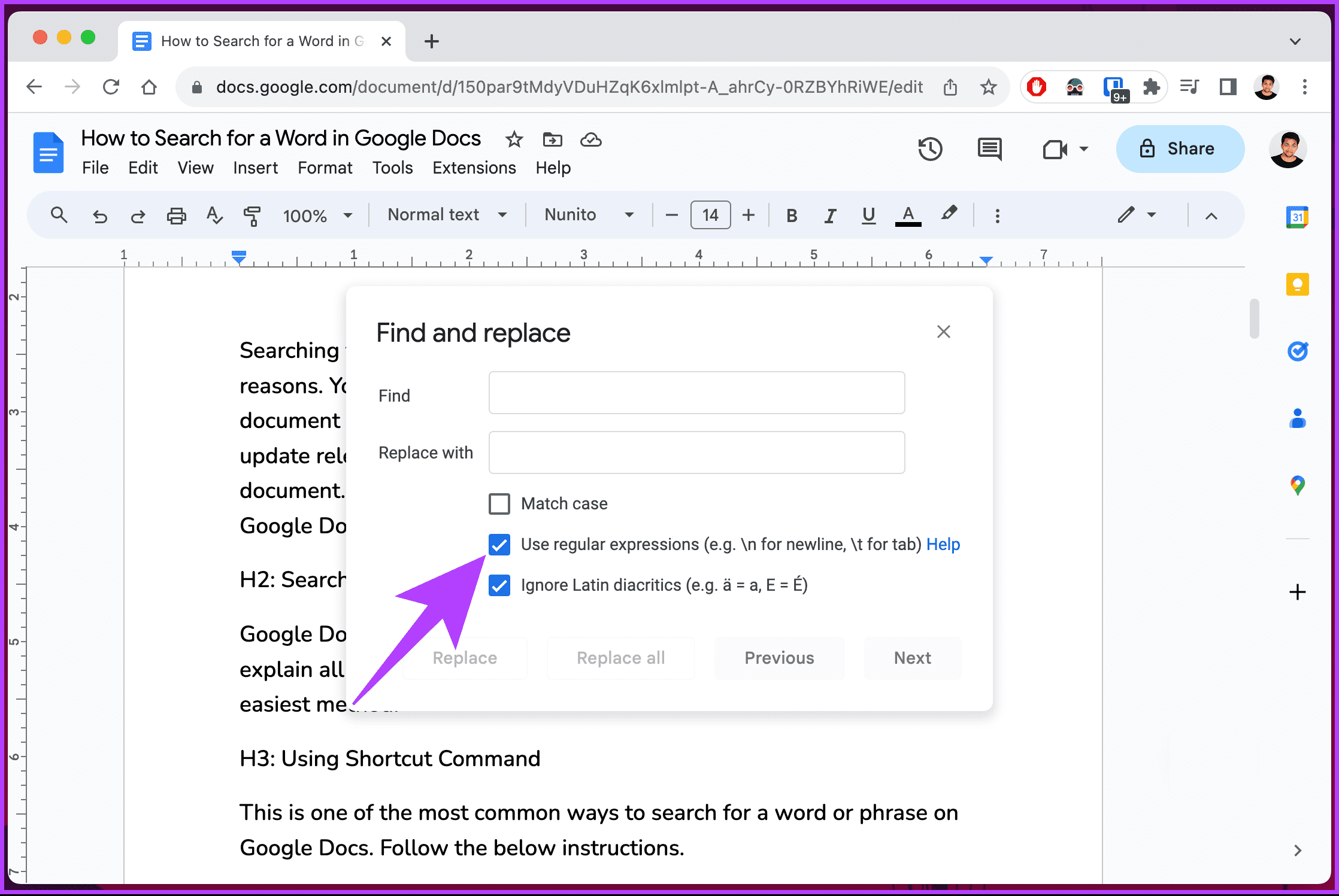 How To Search For A Word In Google Docs On Desktop And Mobile How To
