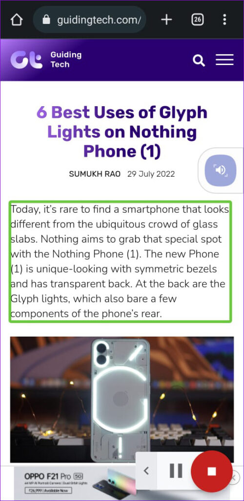 How to Make Your Android Read Text Out Loud Guiding Tech