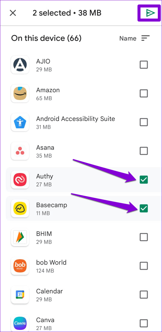 2 Best Ways to Share Apps Between Android Devices Guiding Tech
