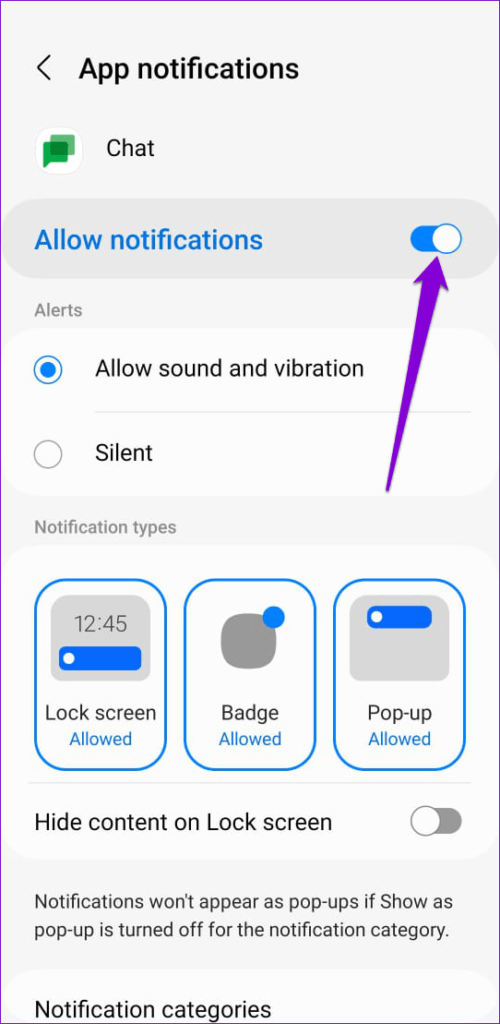 Top 8 Ways to Fix Google Chat App Notifications Not Working on Android