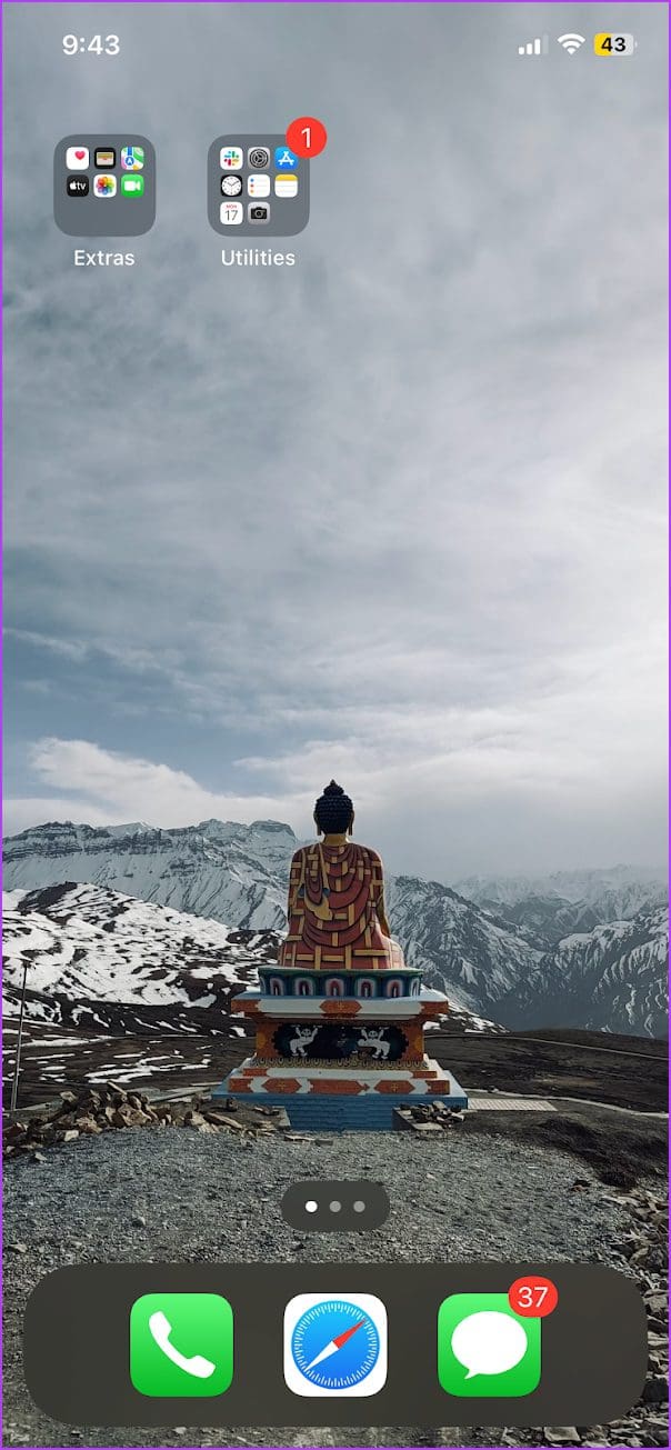 15 Best Home Screen Layout Ideas on iPhone Guiding Tech