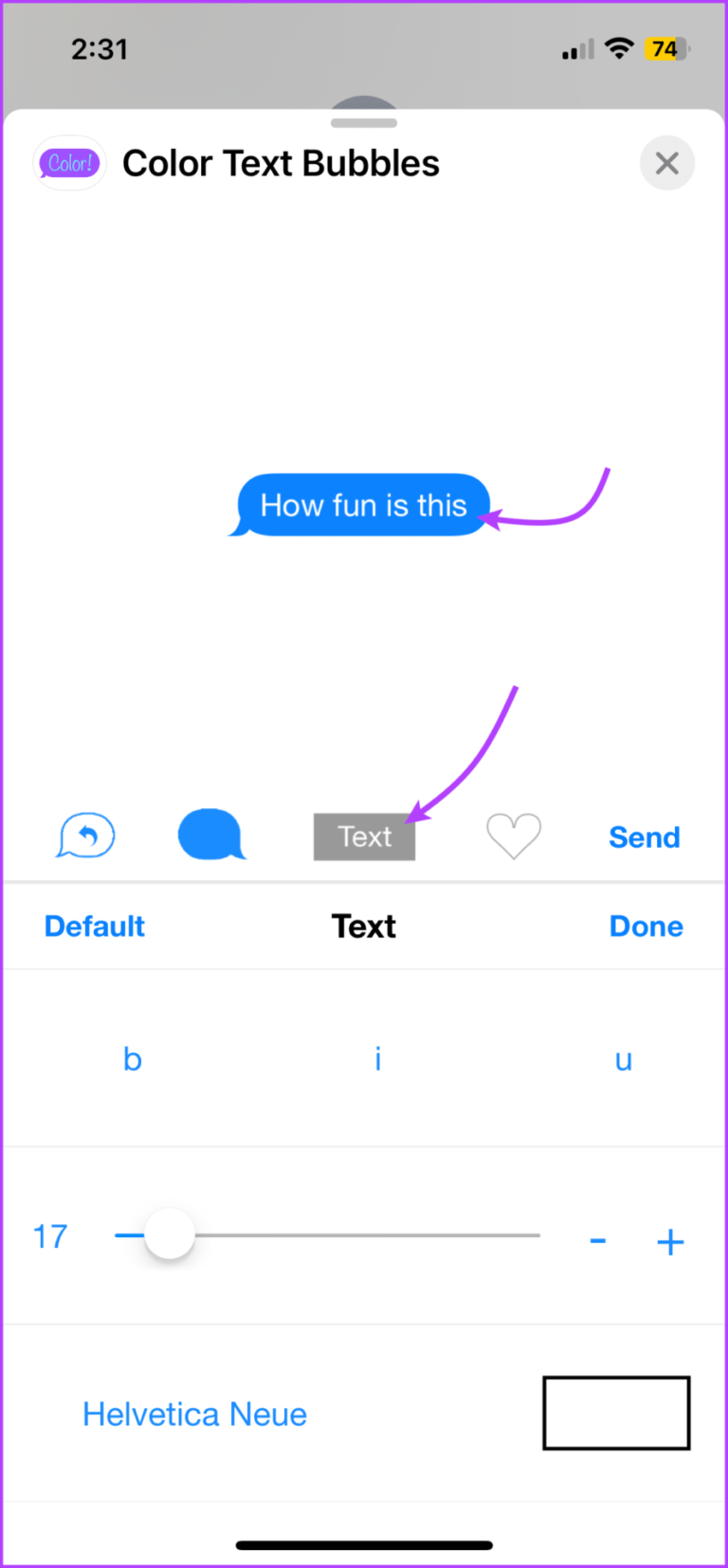 How to Change SMS and iMessage Color and Font on iPhone or iPad