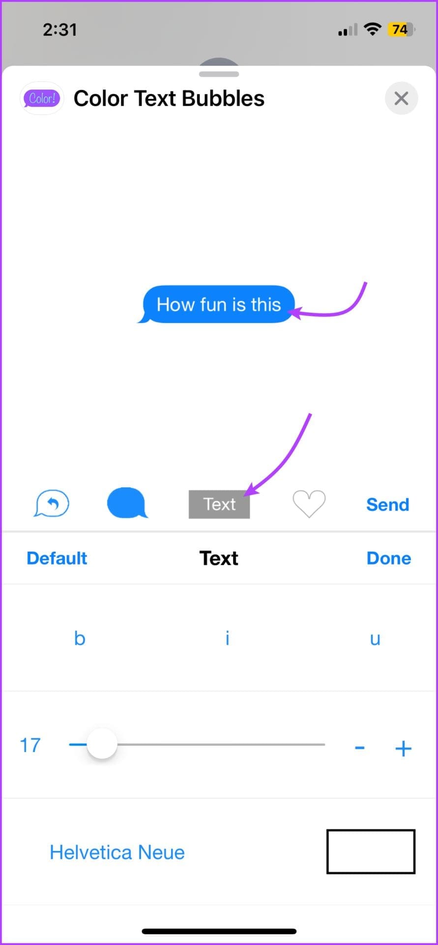 How to Change SMS and iMessage Color and Font on iPhone or iPad