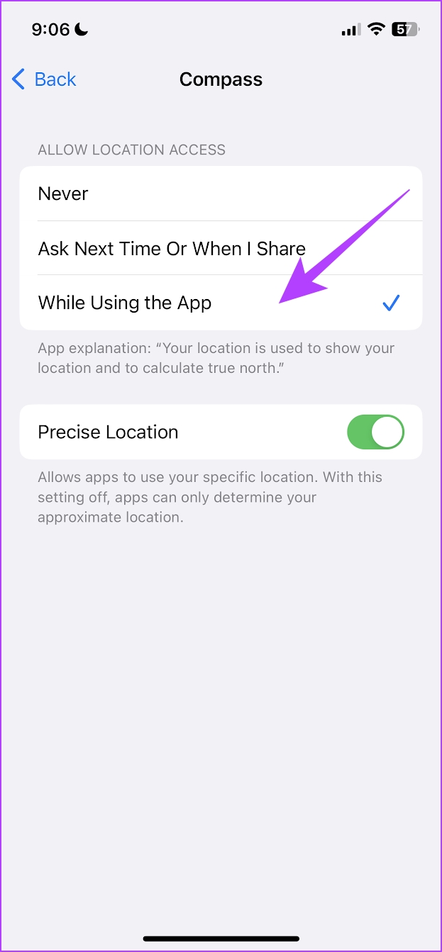 iPhone Compass Not Working 10 Ways to Fix It Guiding Tech