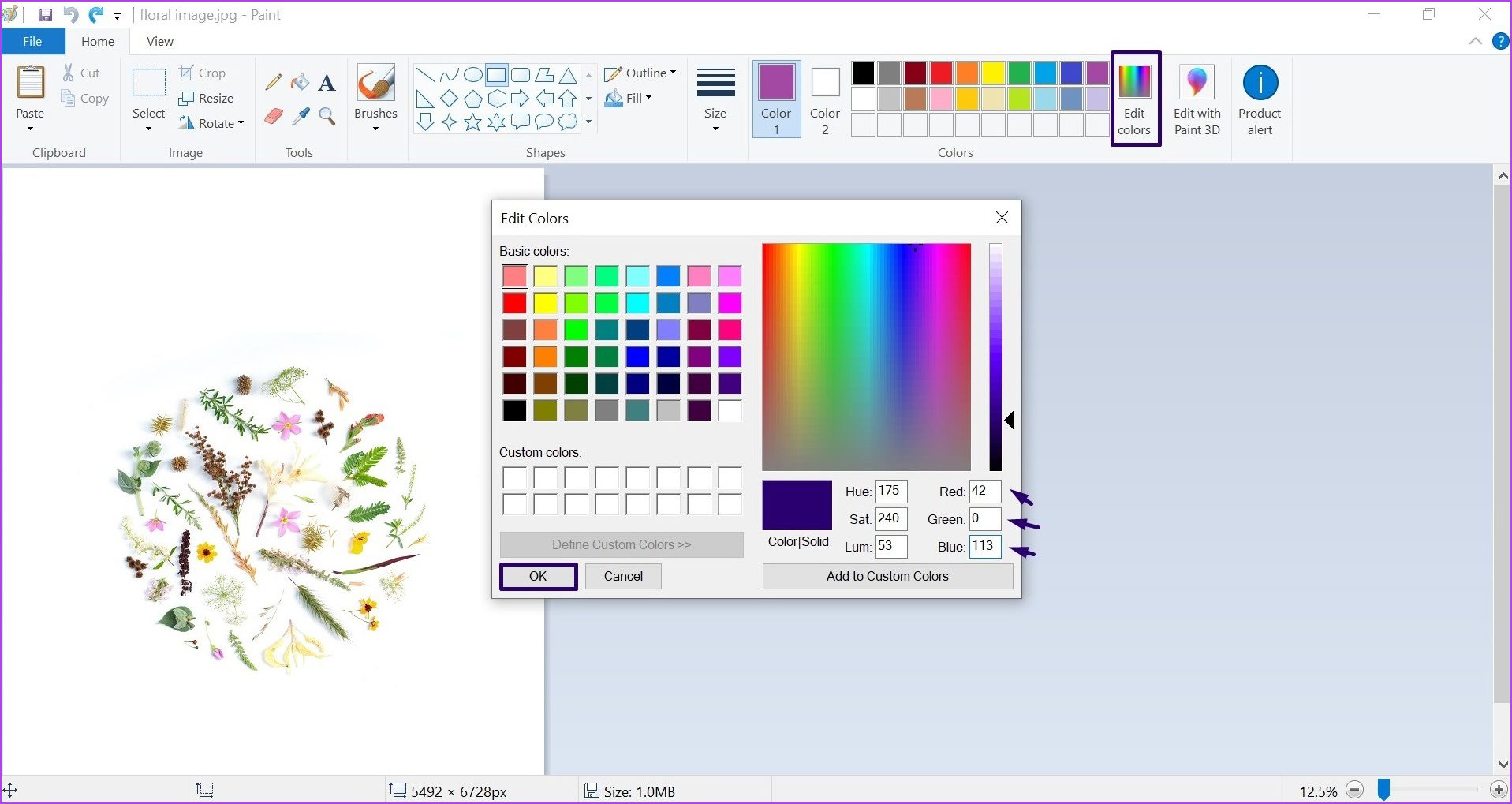 How to Add Borders to an Image Using Microsoft Paint