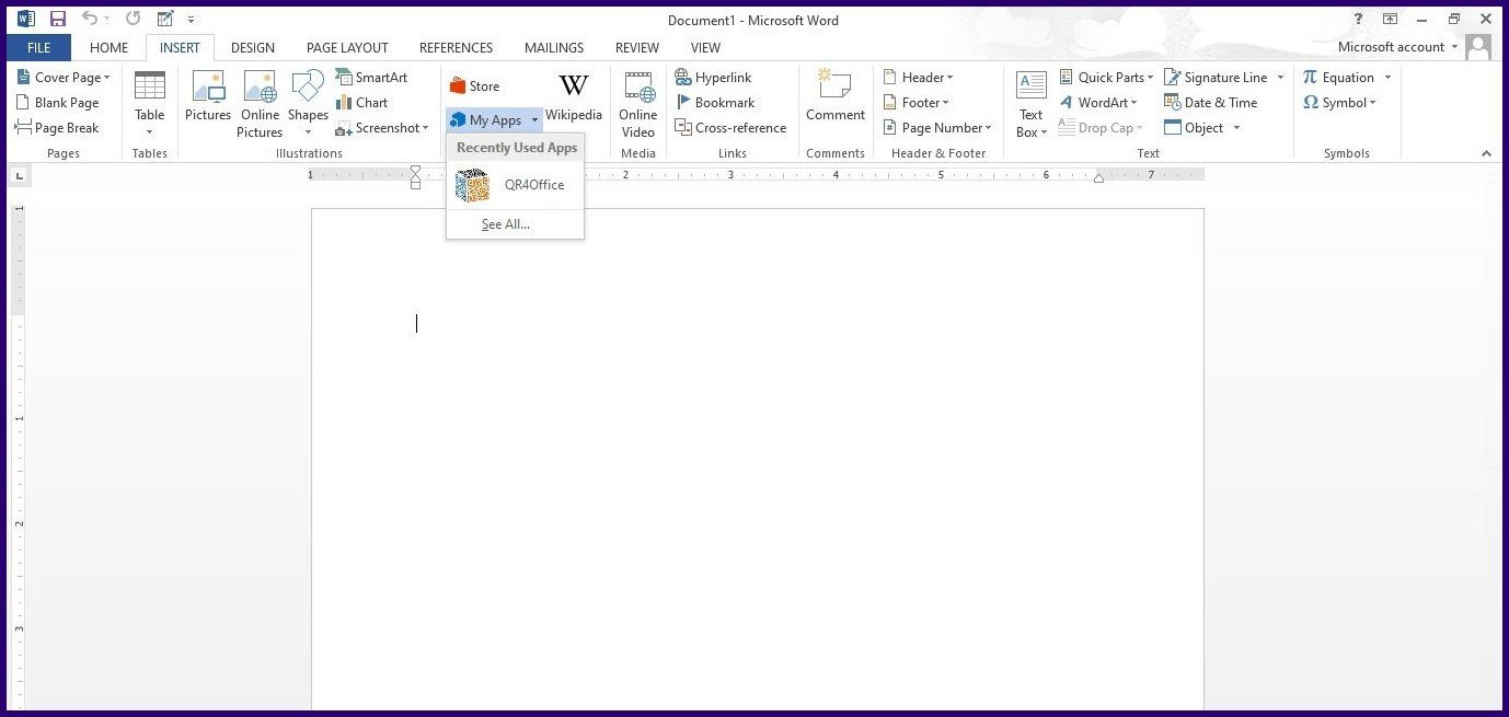 How to Create QR Codes on Microsoft Office Using QR4Office