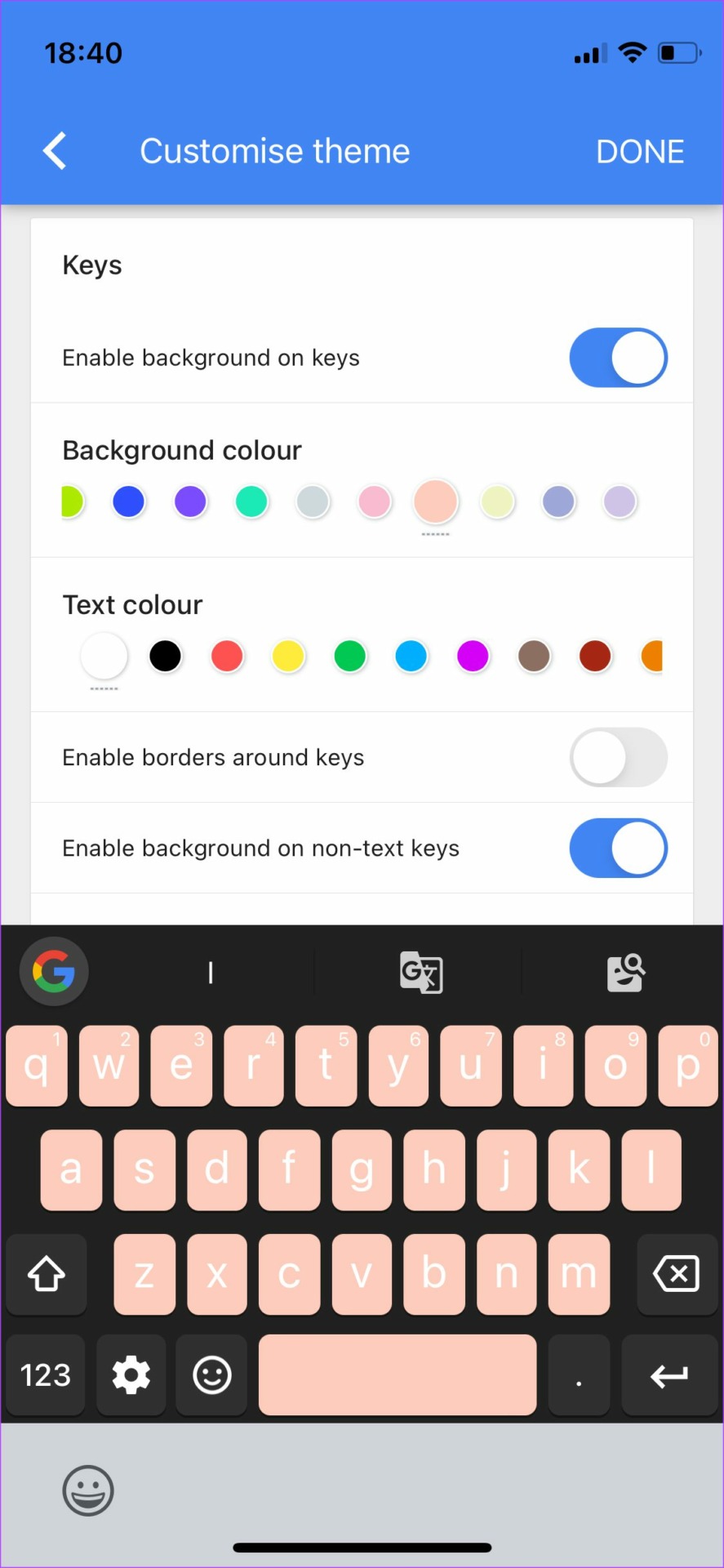 How To Customize Gboard And Change Themes On Iphone guidingtech