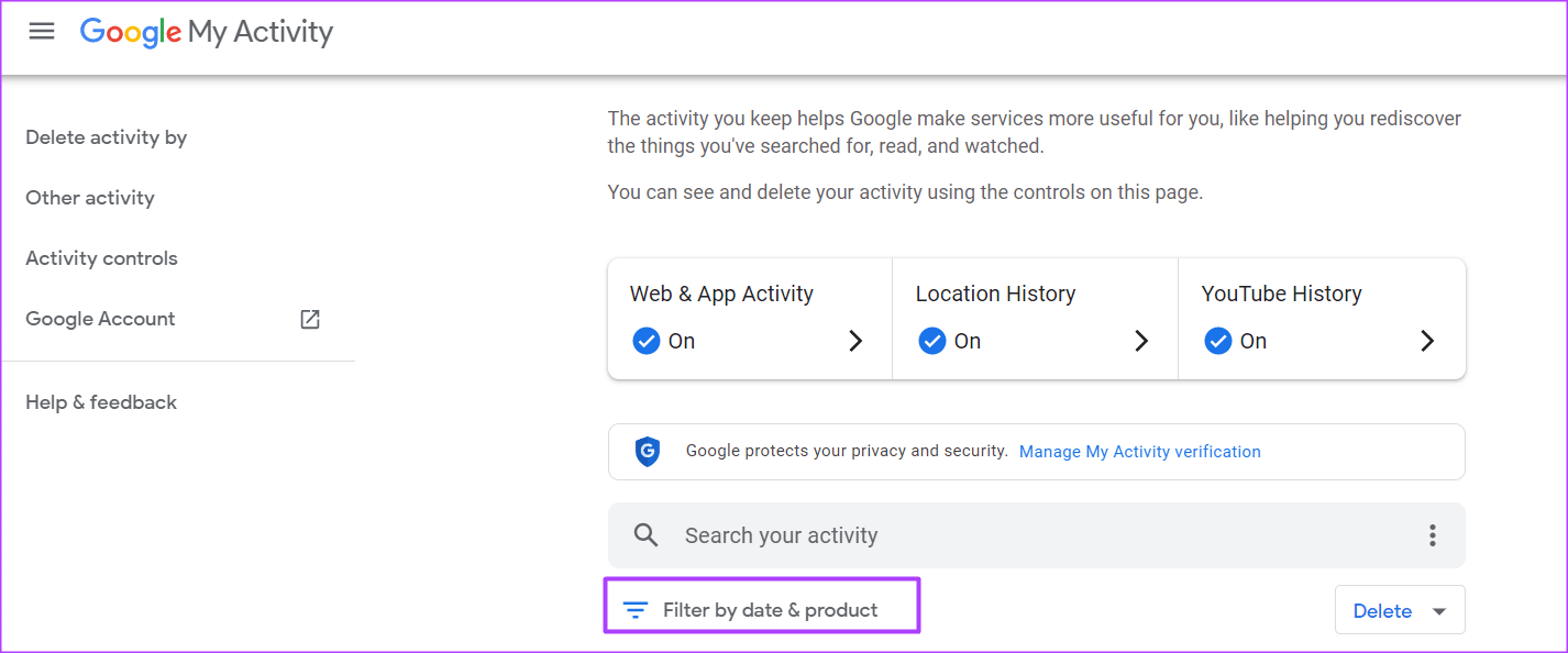 How to Access and Manage Your Google Activity Using Google Activity