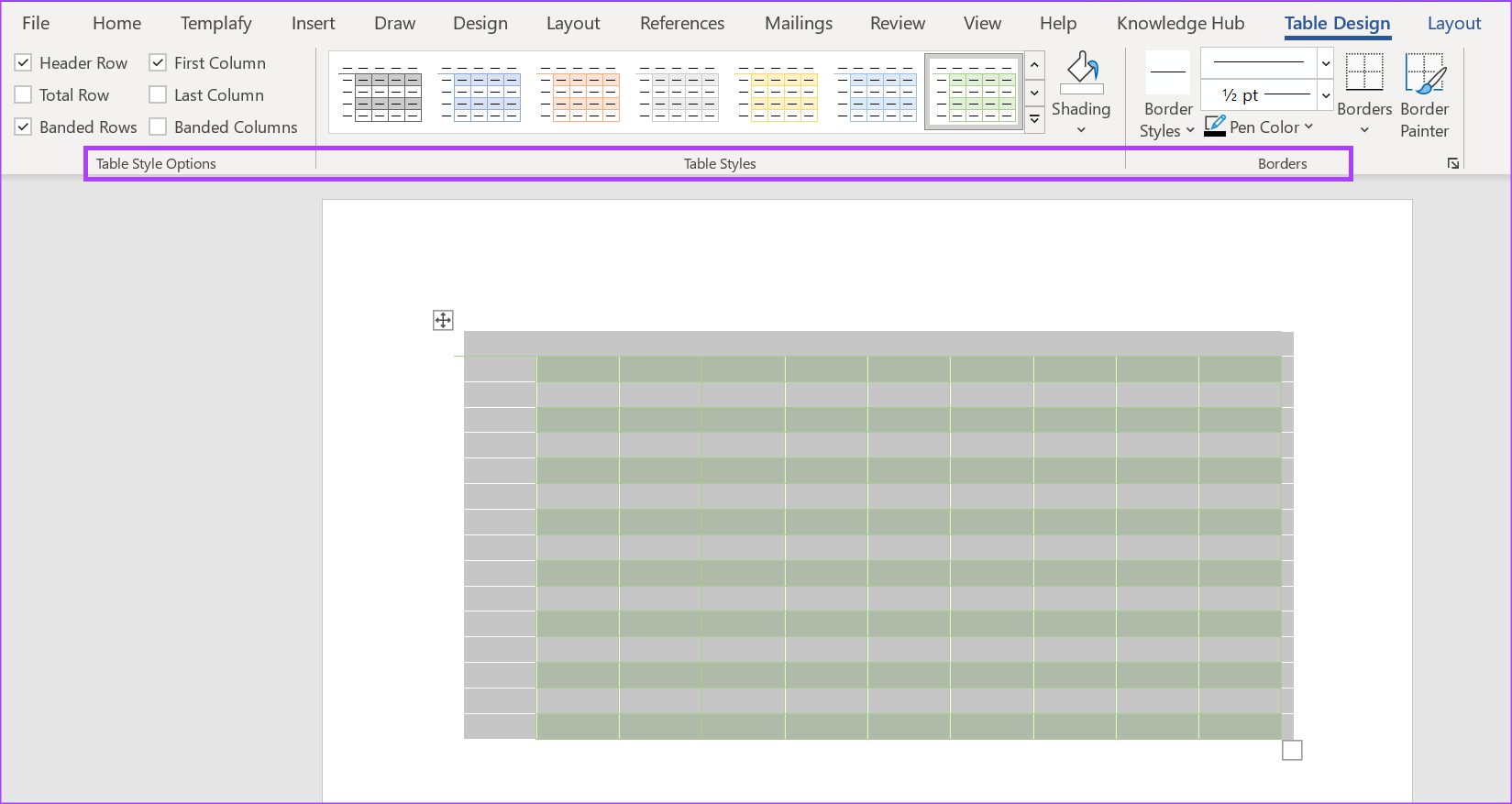 How to Create and Use Custom Table Templates in Microsoft Word