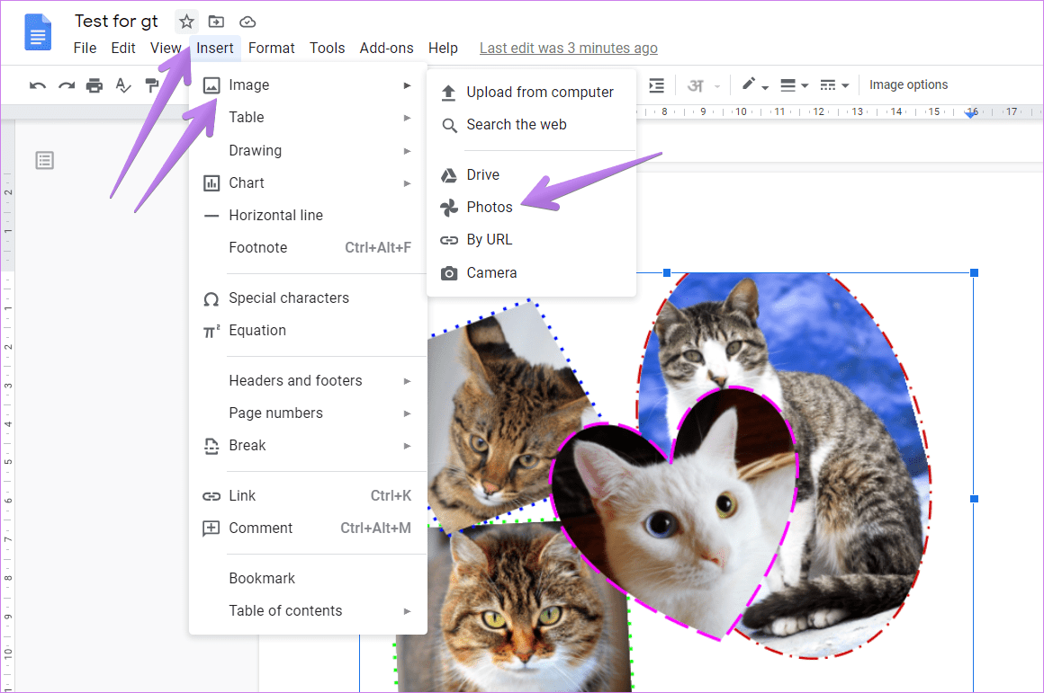 2 Best Ways to Create a Collage in Google Docs