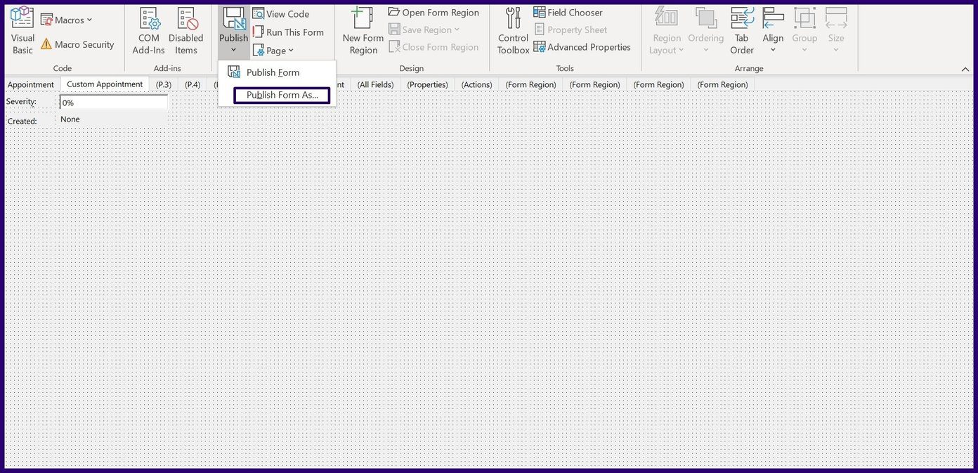 How to Create a Custom Form in Microsoft Outlook