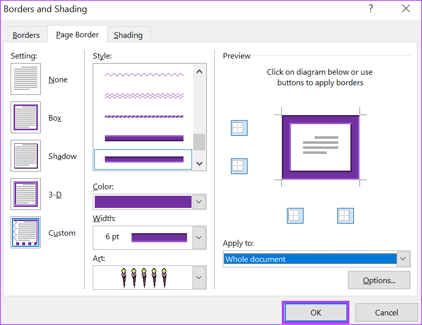 How to Insert and Edit a Page Border in Microsoft Word Guiding Tech