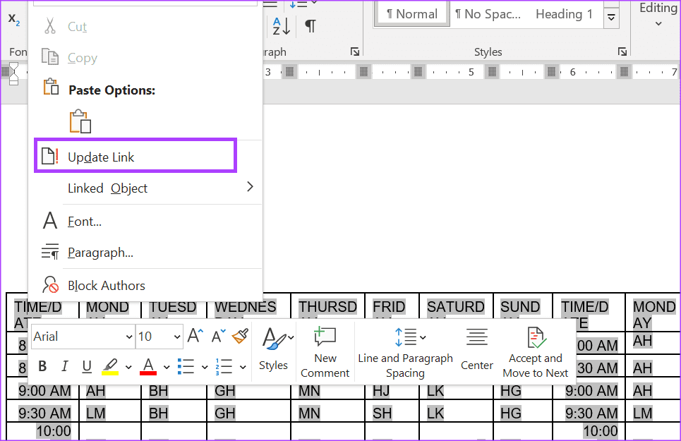 3 Ways to Insert an Excel Spreadsheet into a Word Document Guiding Tech