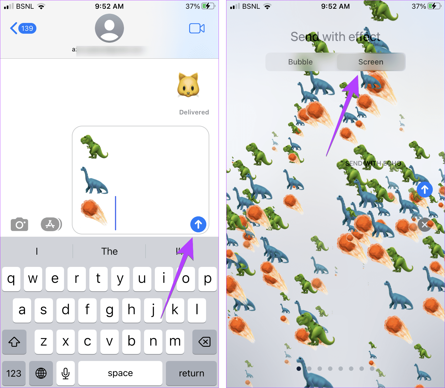 Top 7 iMessage Tricks Like Pew Pew to Add Special Effects