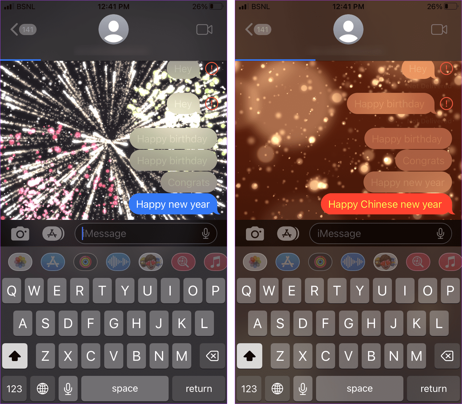 Top 7 iMessage Tricks Like Pew Pew to Add Special Effects