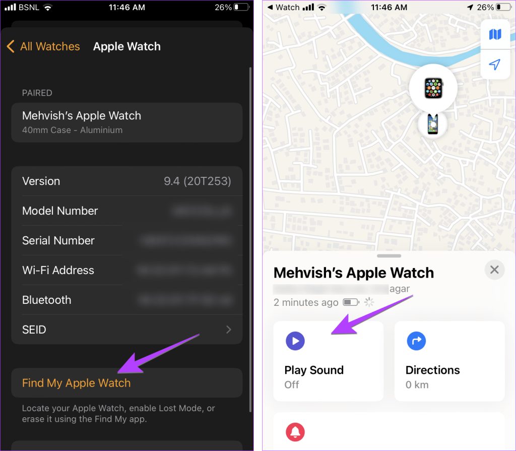 How to Ping Apple Watch from iPhone and Vice Versa Guiding Tech