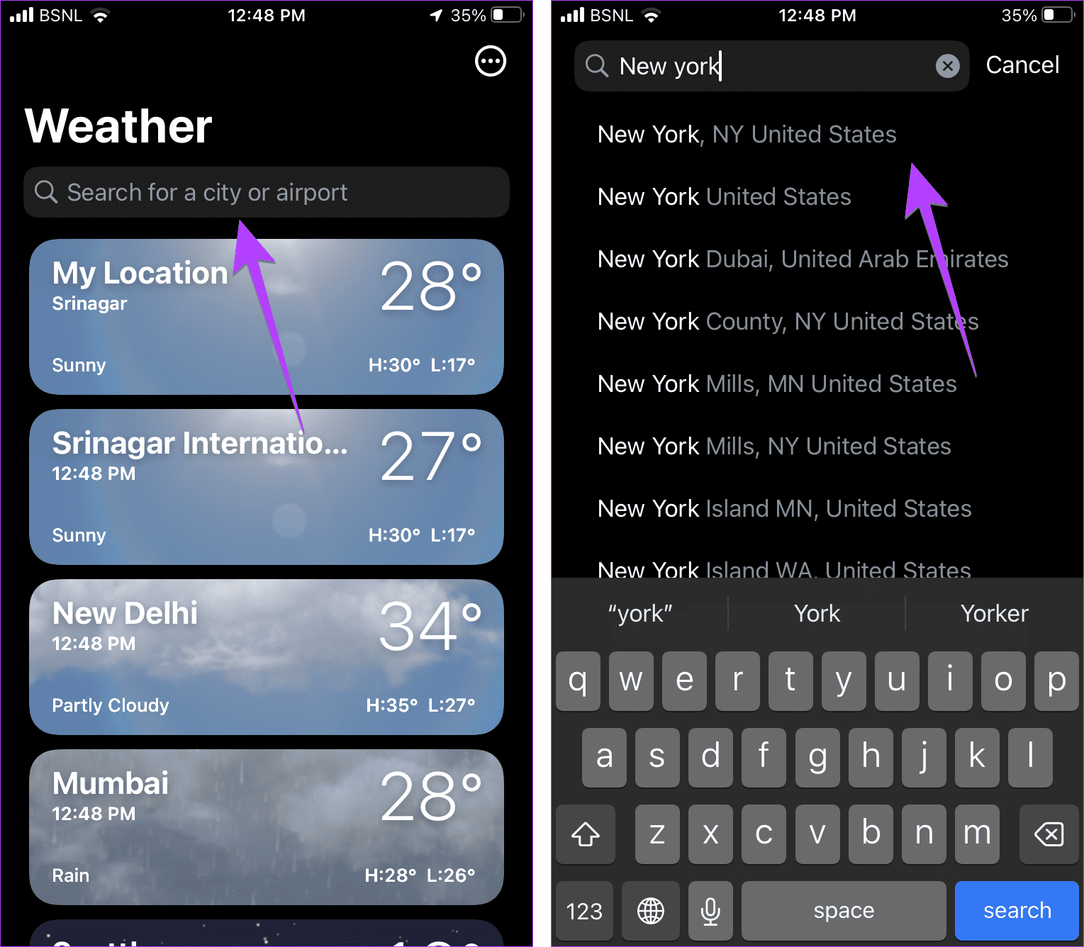 How to Use Apple Weather App on iPhone Guiding Tech