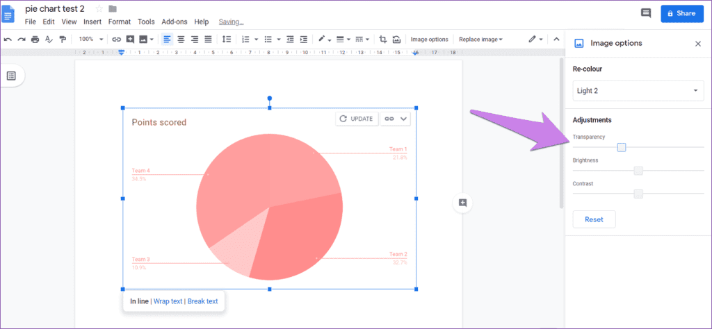 How to Add and Customize a Pie Chart in Google Docs - Guiding Tech