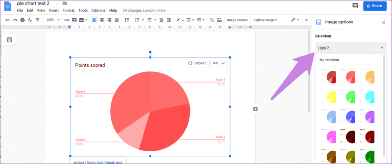 How to Add and Customize a Pie Chart in Google Docs - Guiding Tech