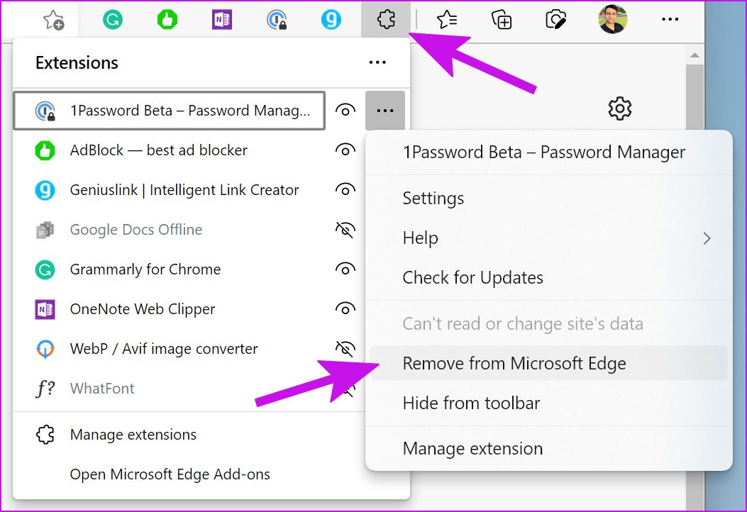Top 7 Ways to Fix Extensions Not Working in Microsoft Edge Guiding Tech