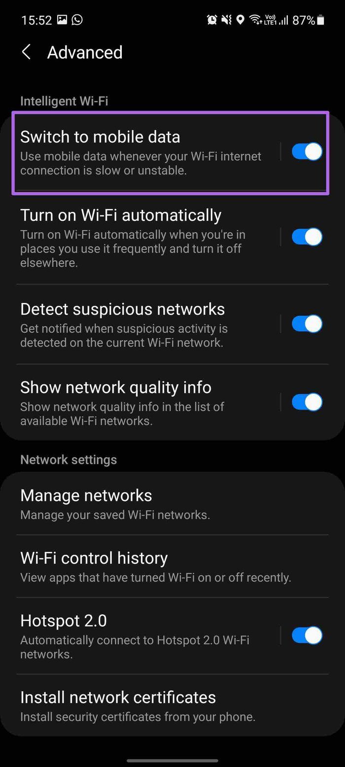 How to Auto Connect WiFi on Samsung Galaxy Phones