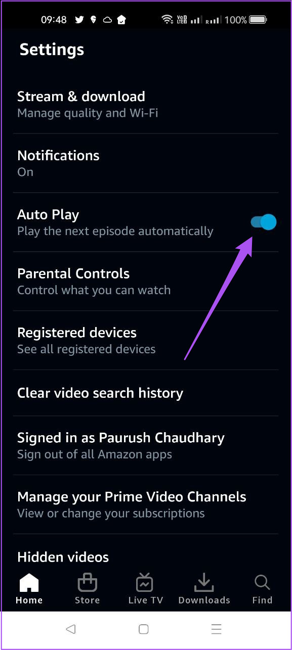 How to Turn Off Auto Play on Amazon Prime Video Guiding Tech